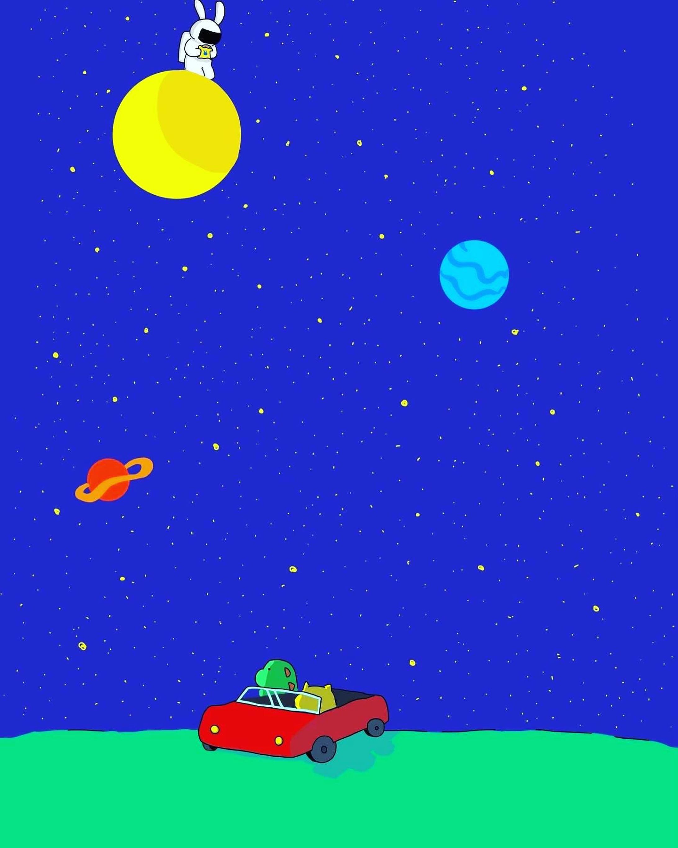 ふしぎなよる

#イラスト
 #いらすとぐらむ-1