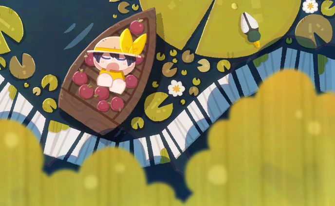 オリジナルキャラクターイラスト
