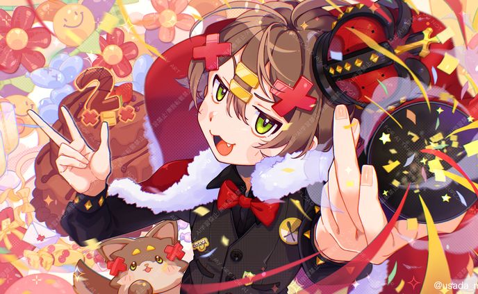 一枚絵関連、vtuberコラボイベント