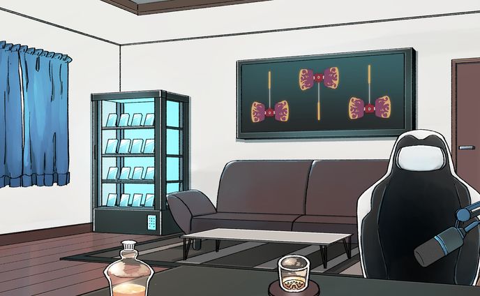 Vtuber様の配信部屋