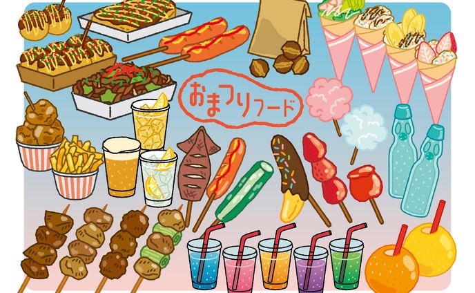 自主制作　カットイラスト #2