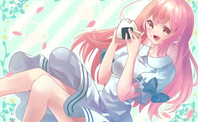 一枚絵、配信画面 / 映像