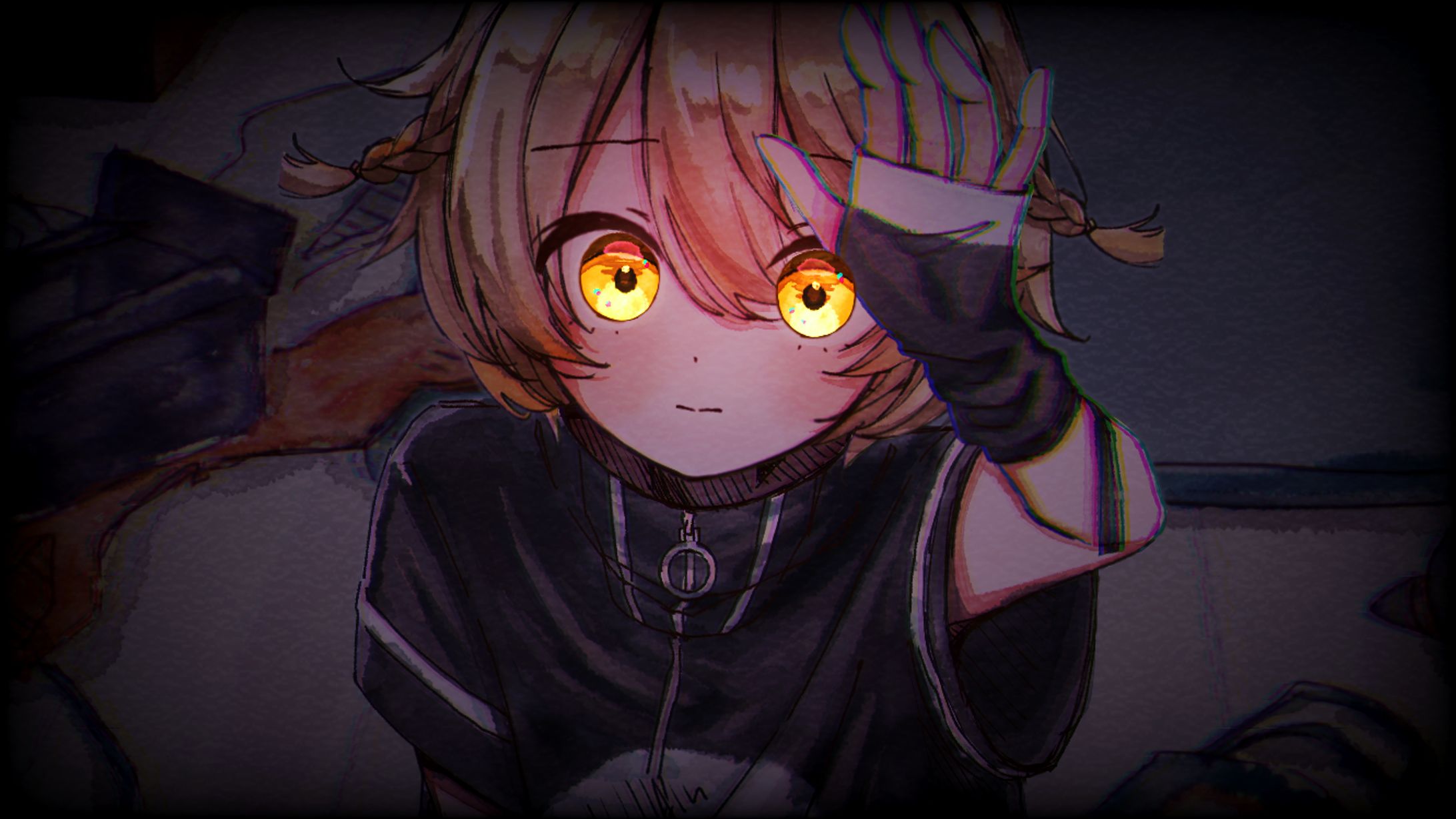 【個人制作】オリジナル曲 MVイラスト-1