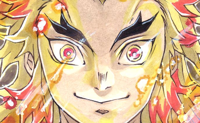  Demon slayer RENGOKU AKAZA