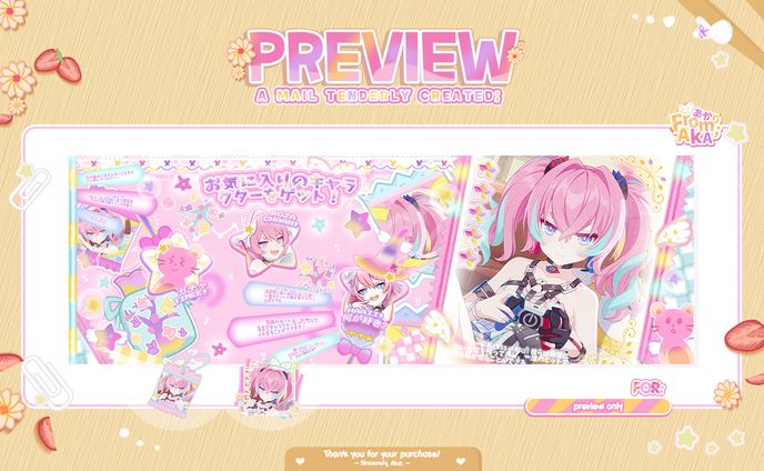 GACHA Layout Template