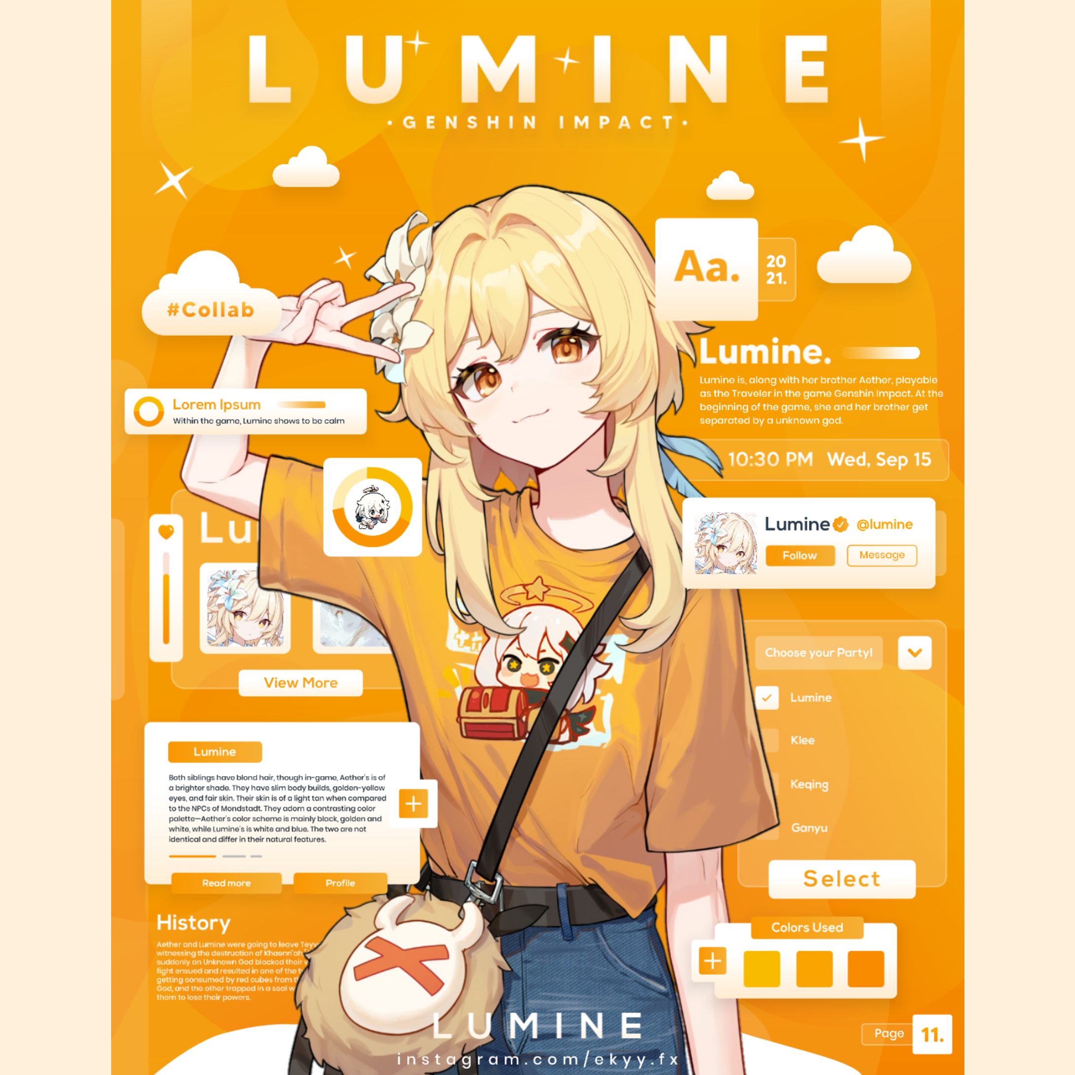 Lumine from Genshin Impact-1