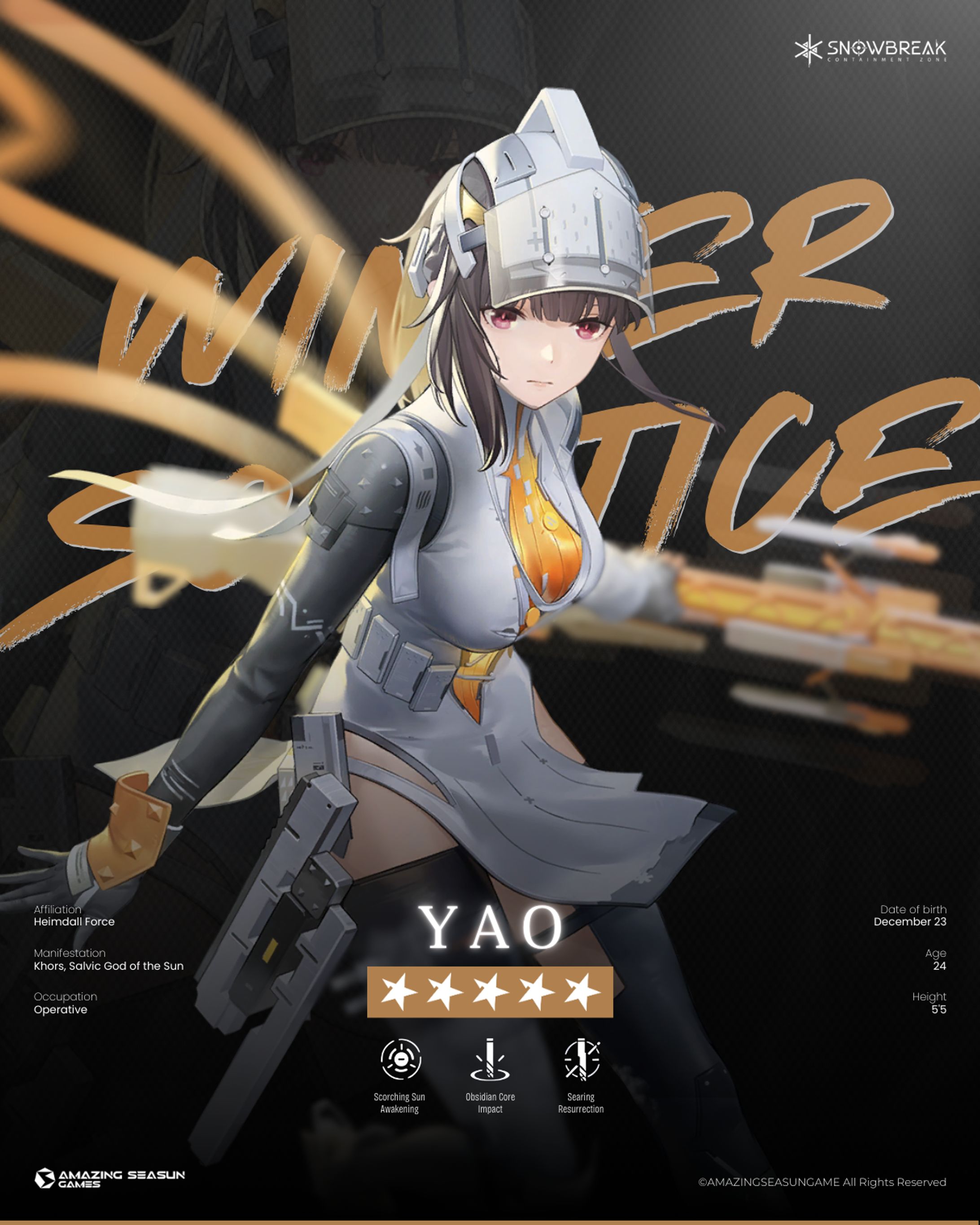 Yao [Winter Solstice] - Snowbreak Containtment Zone-1