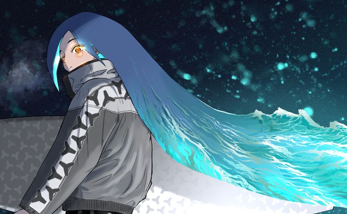 Breakwater girl
