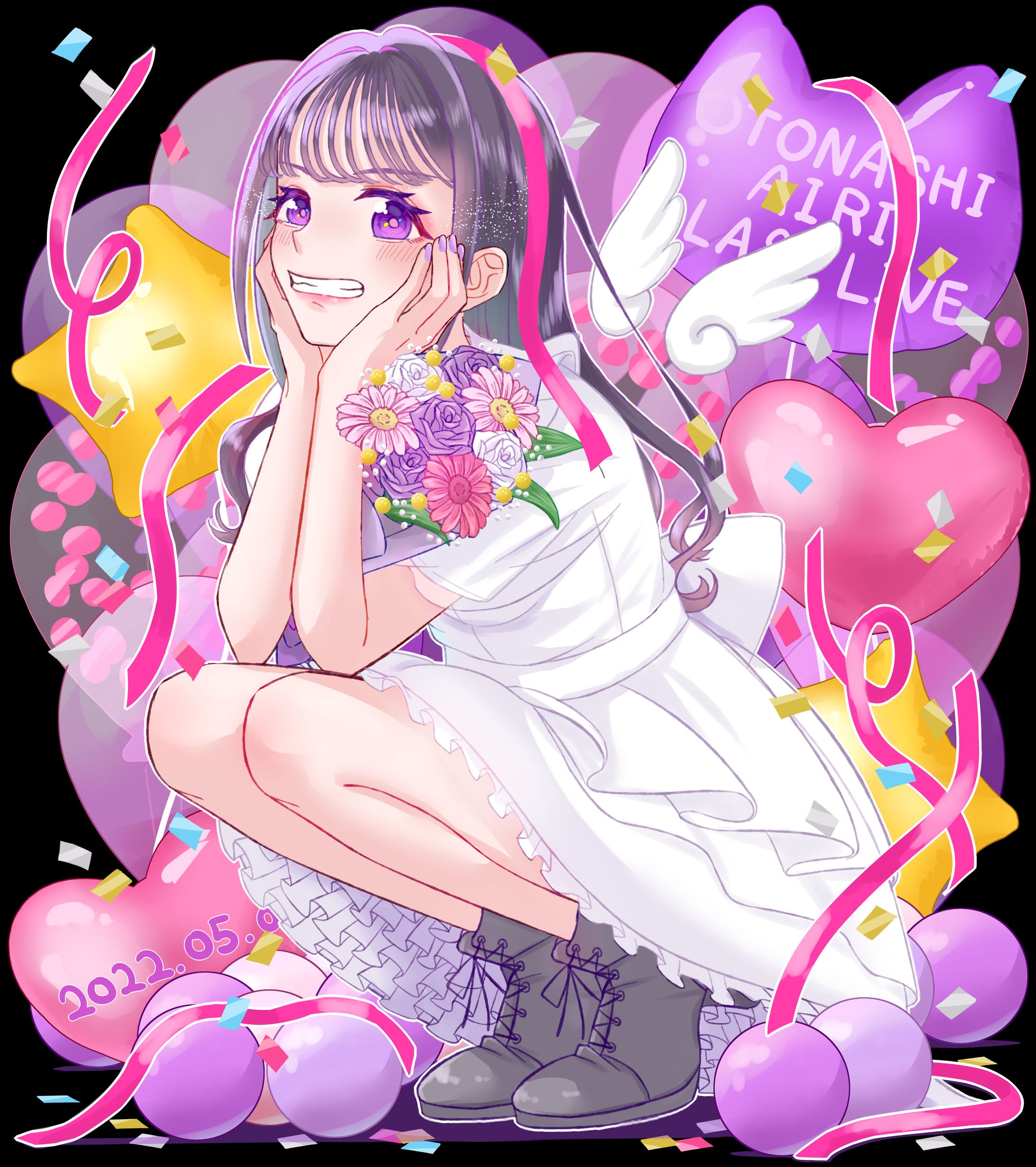 音無愛梨_卒業ライブTシャツ-1