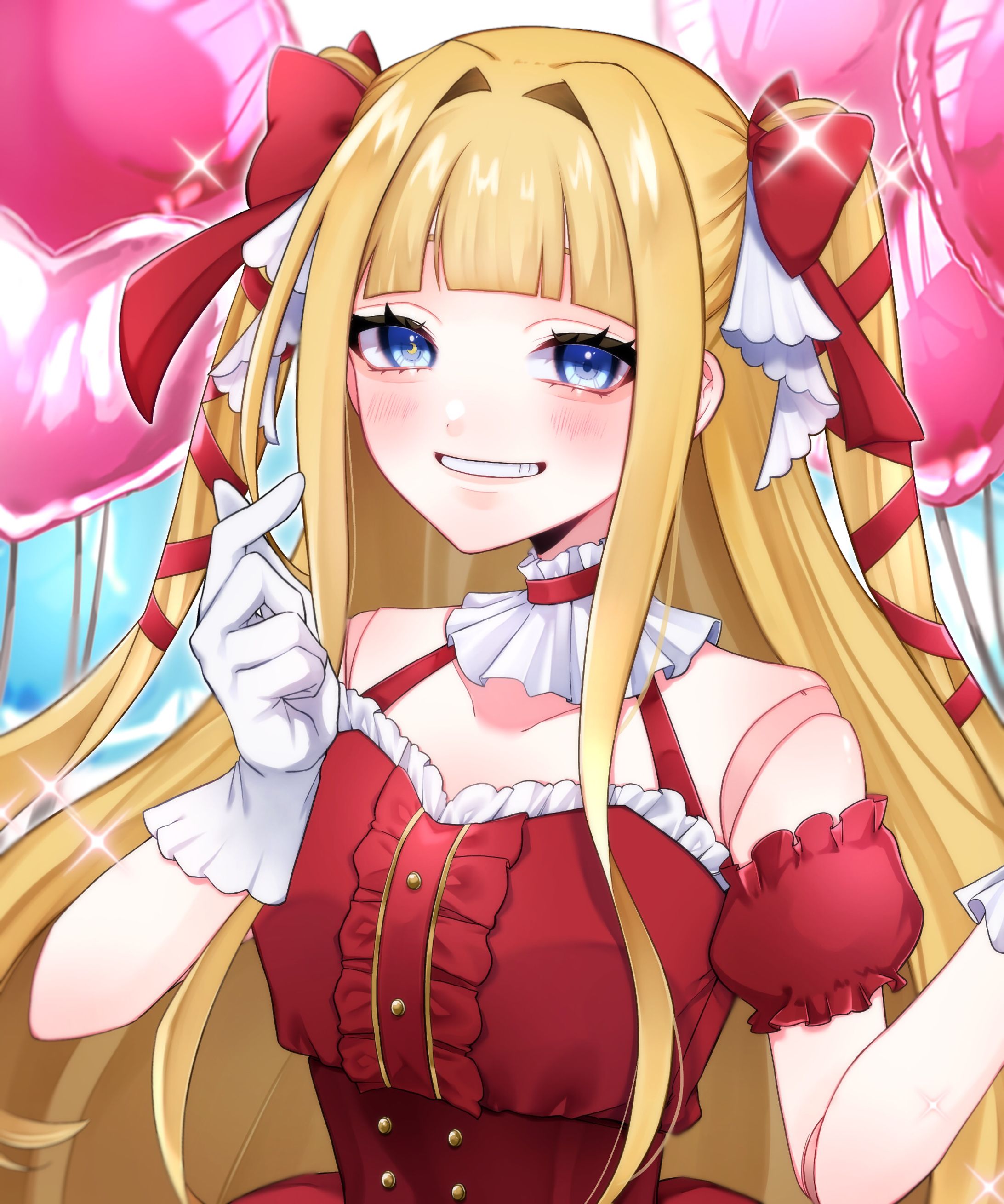 人形るな様  1周年イラスト-1
