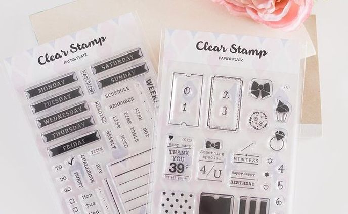【プロダクトデザイン】クリアスタンプデザイン