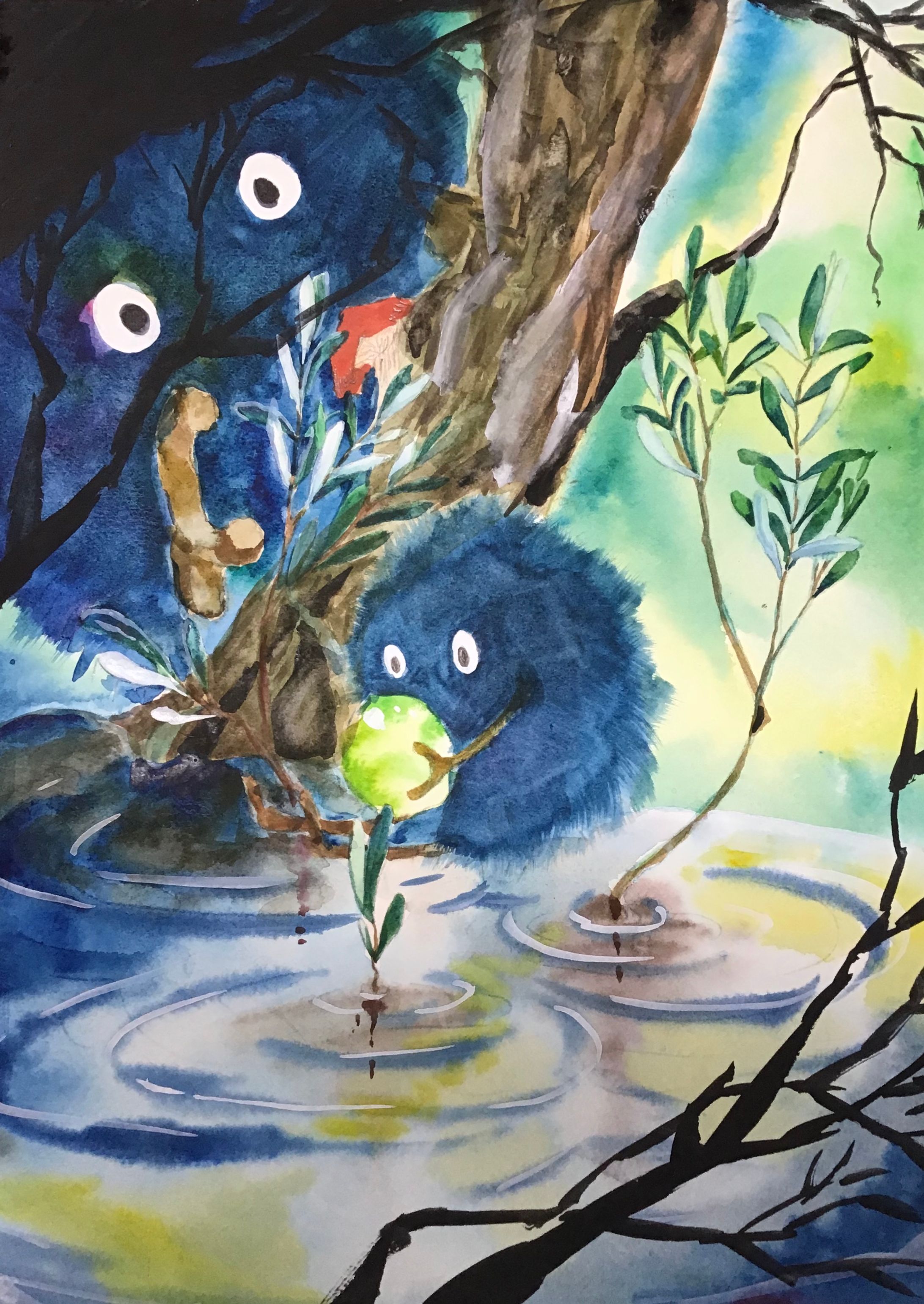 オリジナル　水彩-1