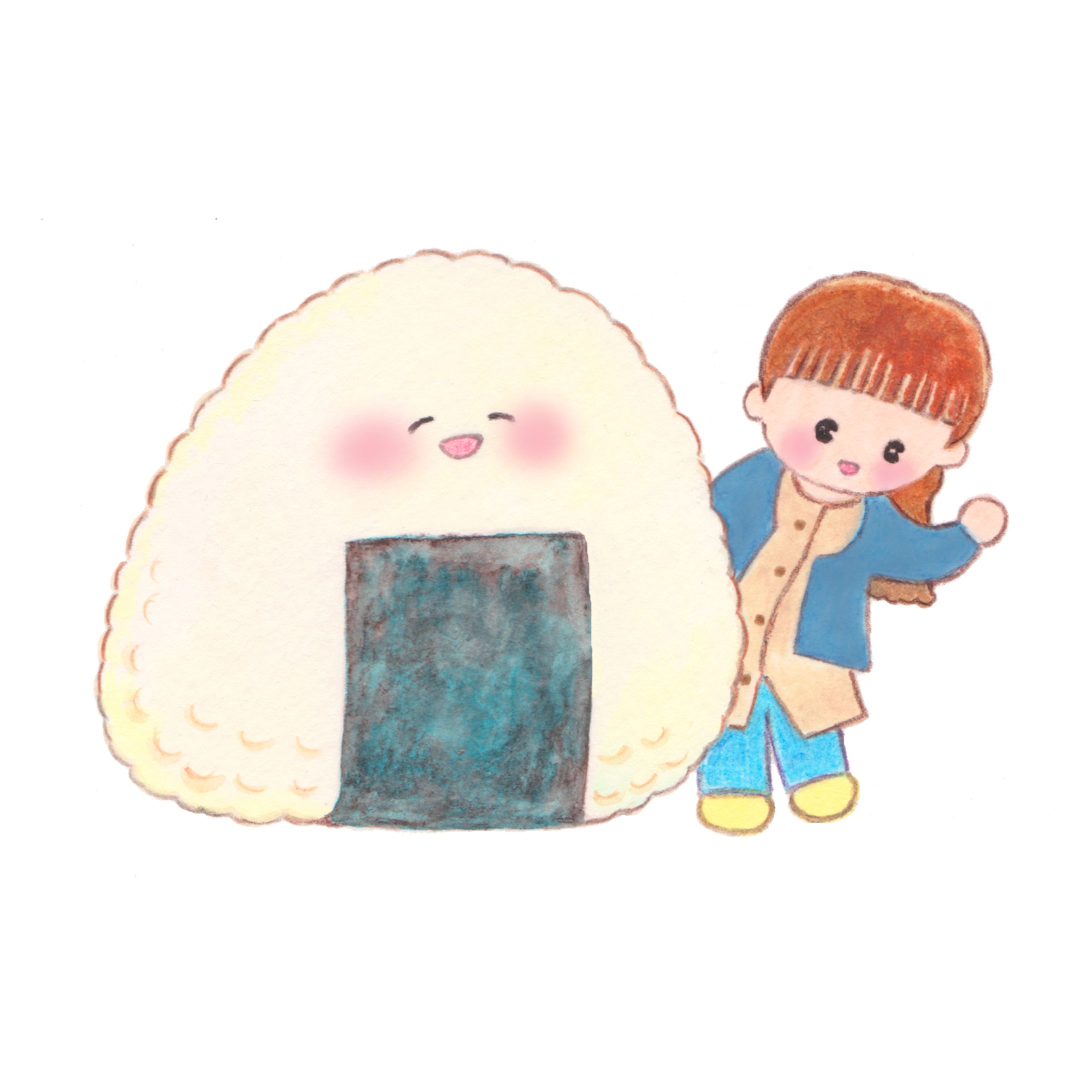 たべもの似顔絵-1