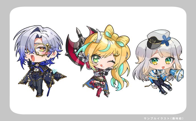 ミニキャライラストサンプル①