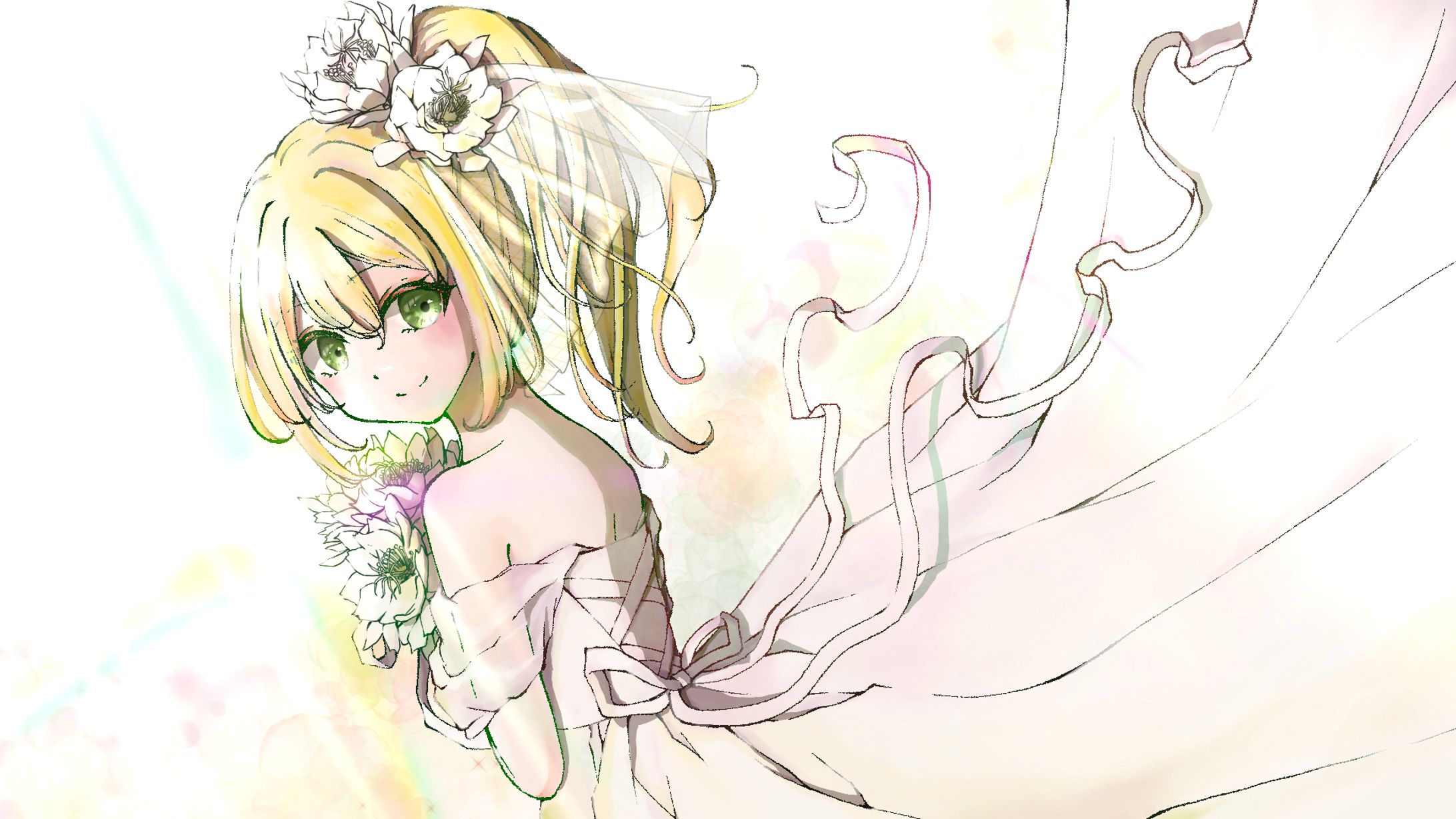 【skeb】wedding moon様-1
