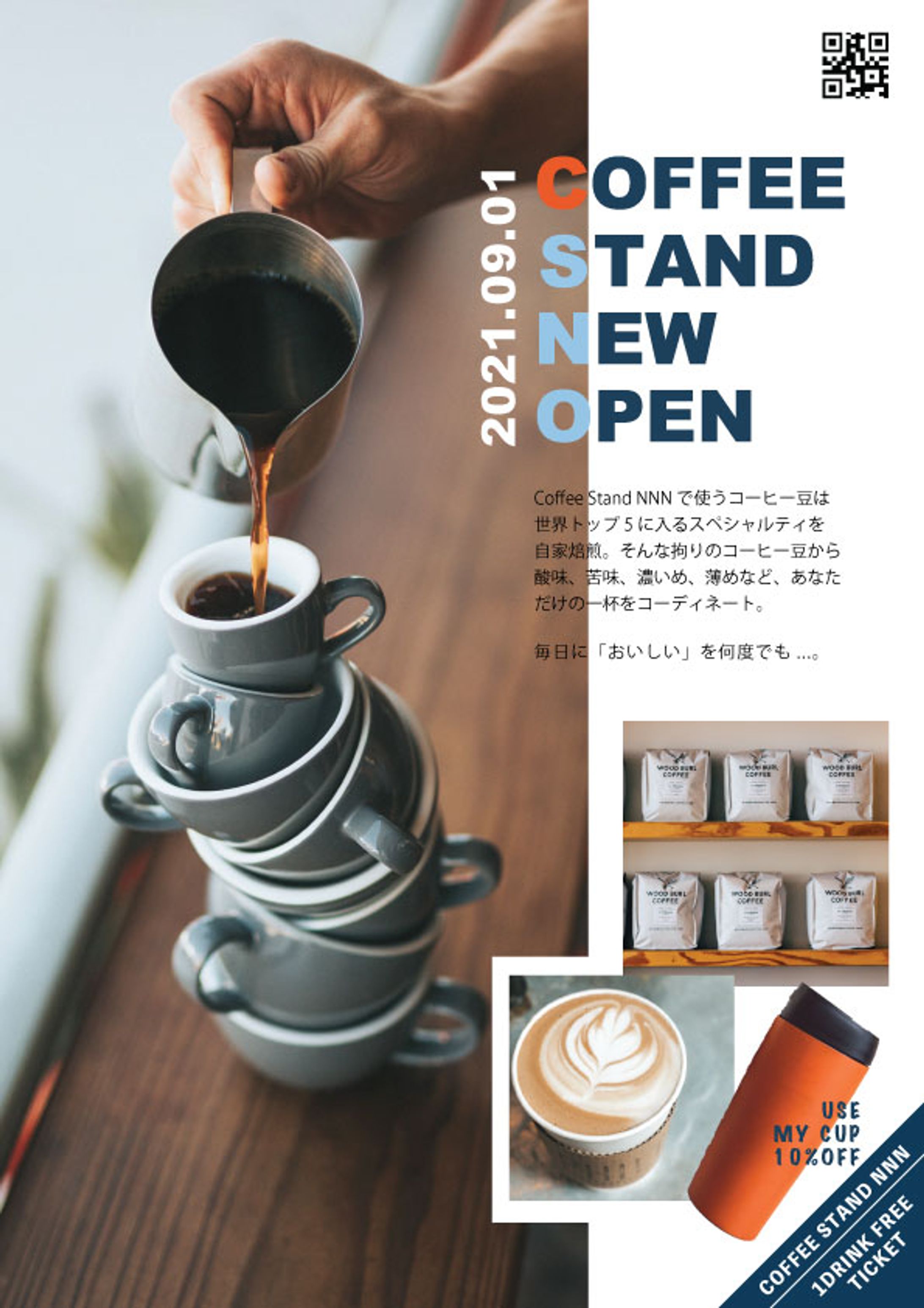 New Coffee Stand Open-1