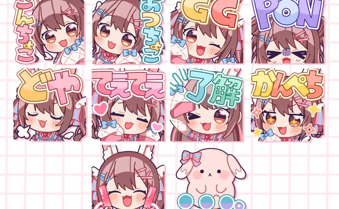 Vlash 星宮ちょこ様 メンバーシップスタンプ