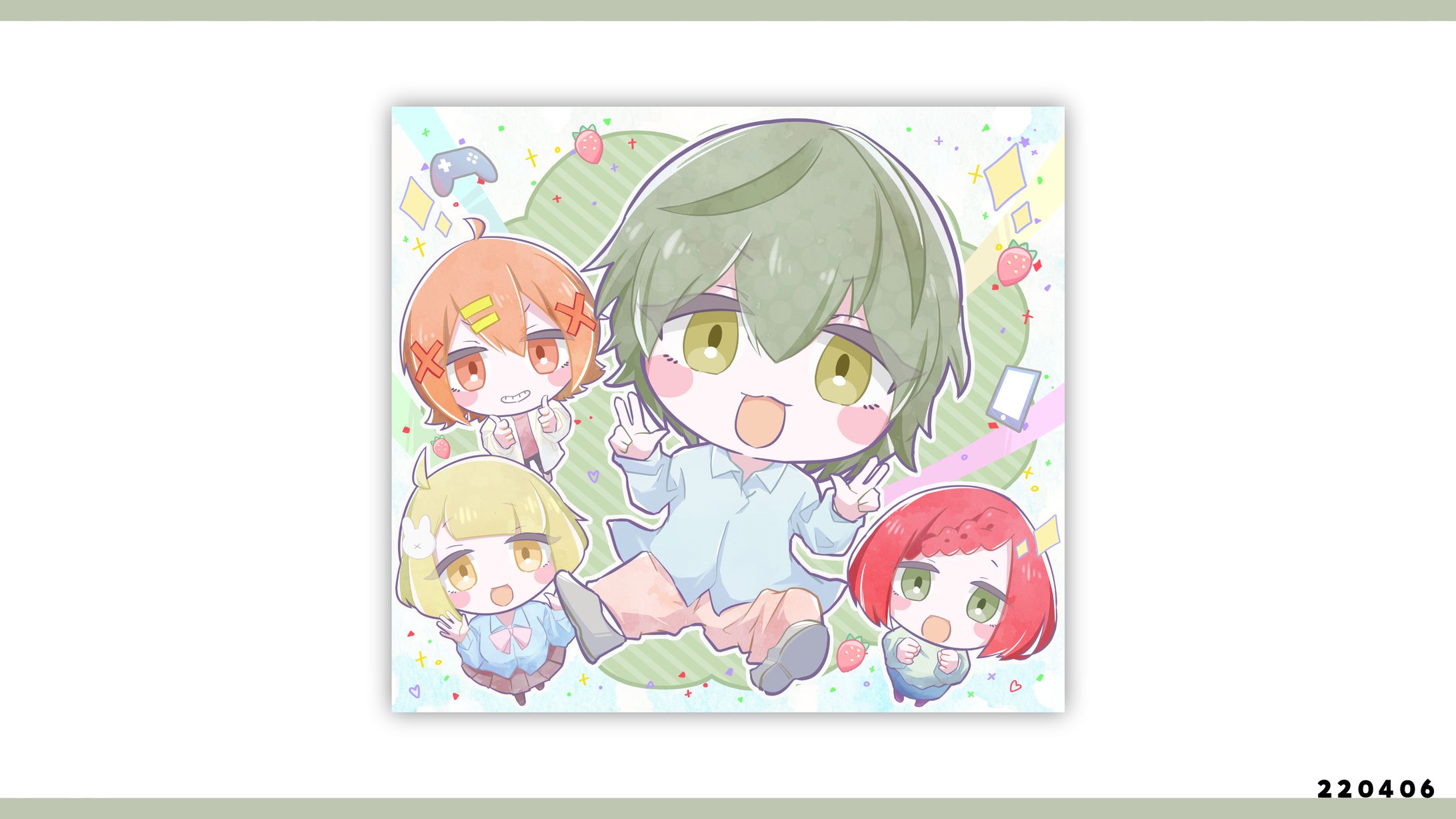 誕生日記念イラスト／gonmo 様-1