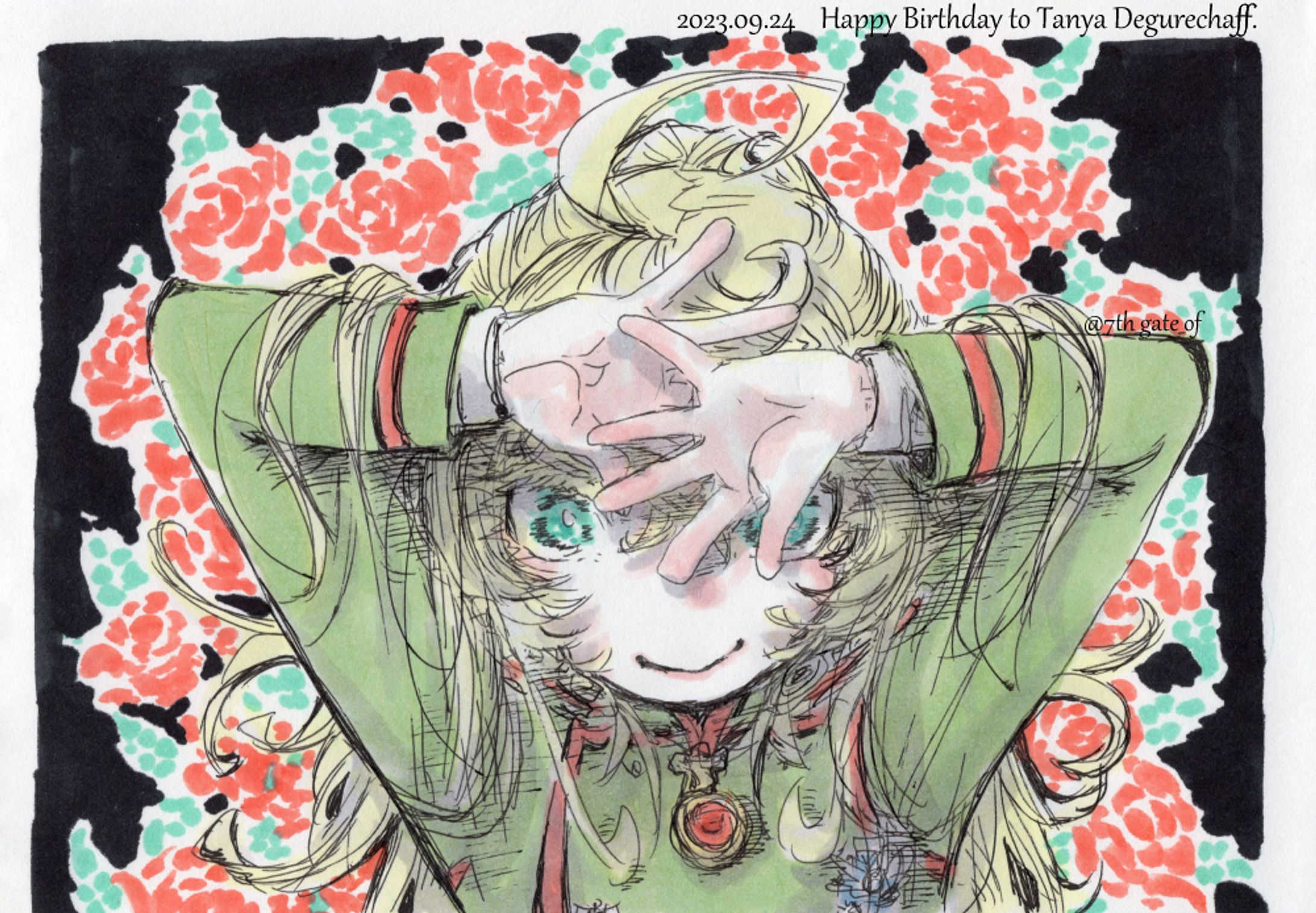 2023.09.24 ターニャさん誕生日イラスト-1