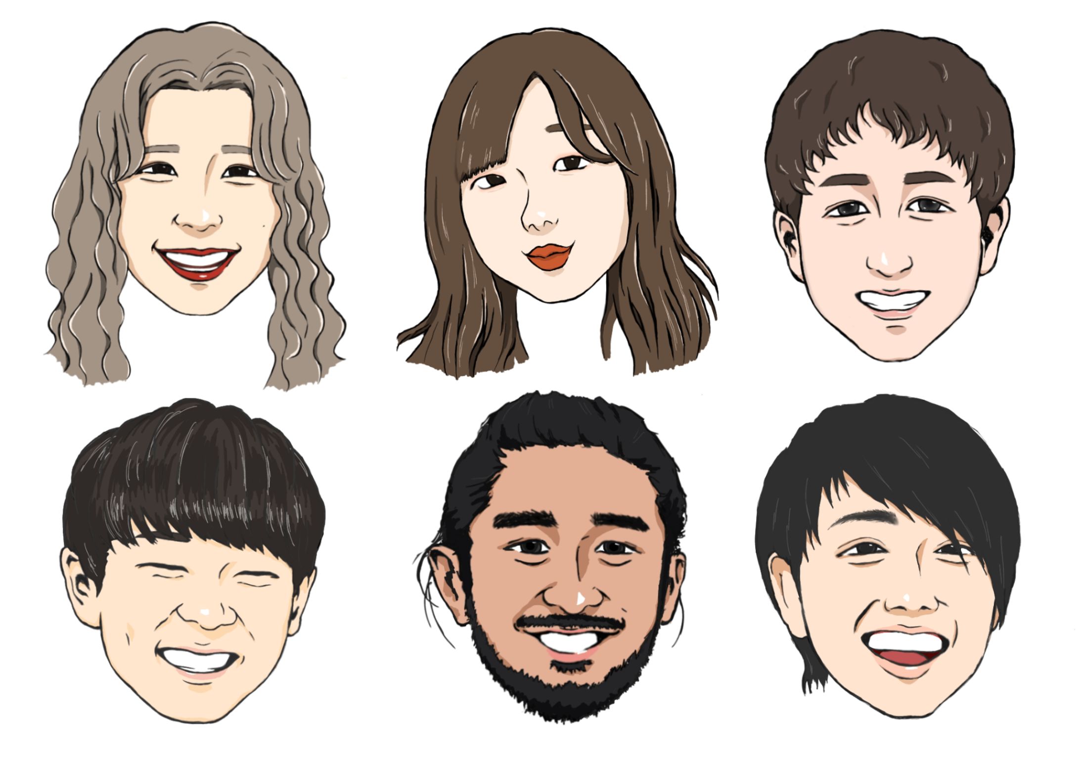 似顔絵イラスト-1