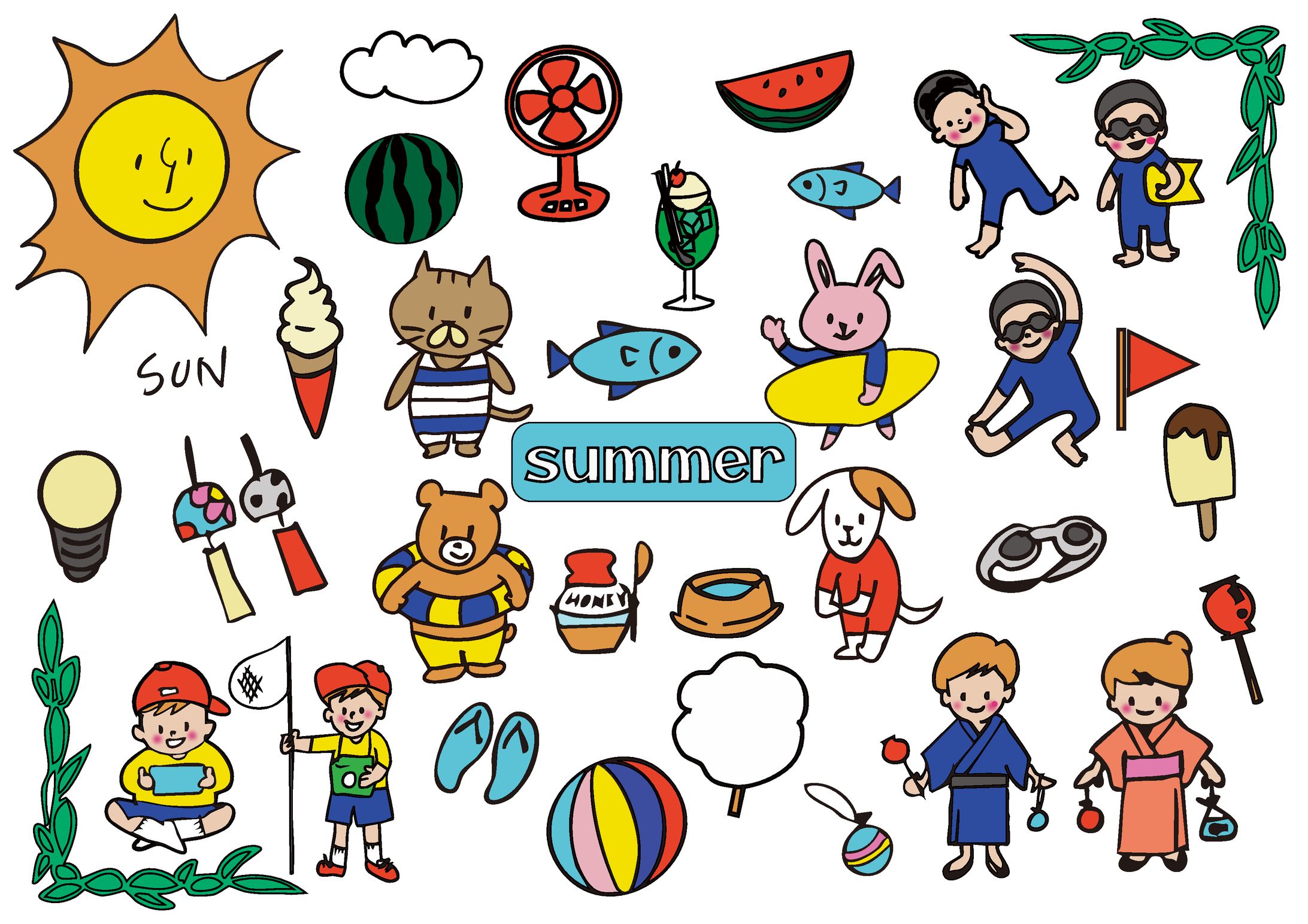 夏イメージイラスト-1