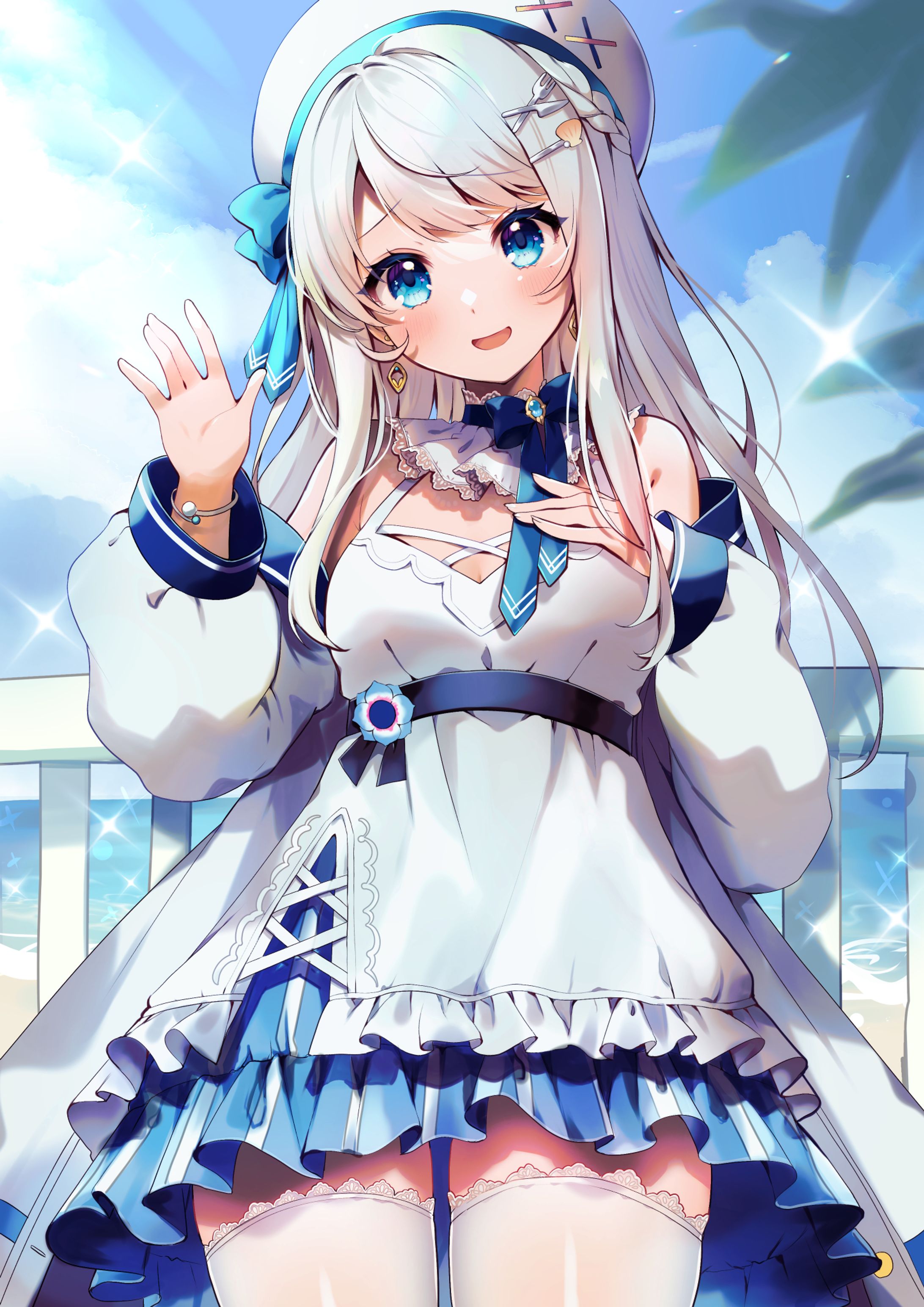 Vtuber凪乃ましろ様応援イラスト-1