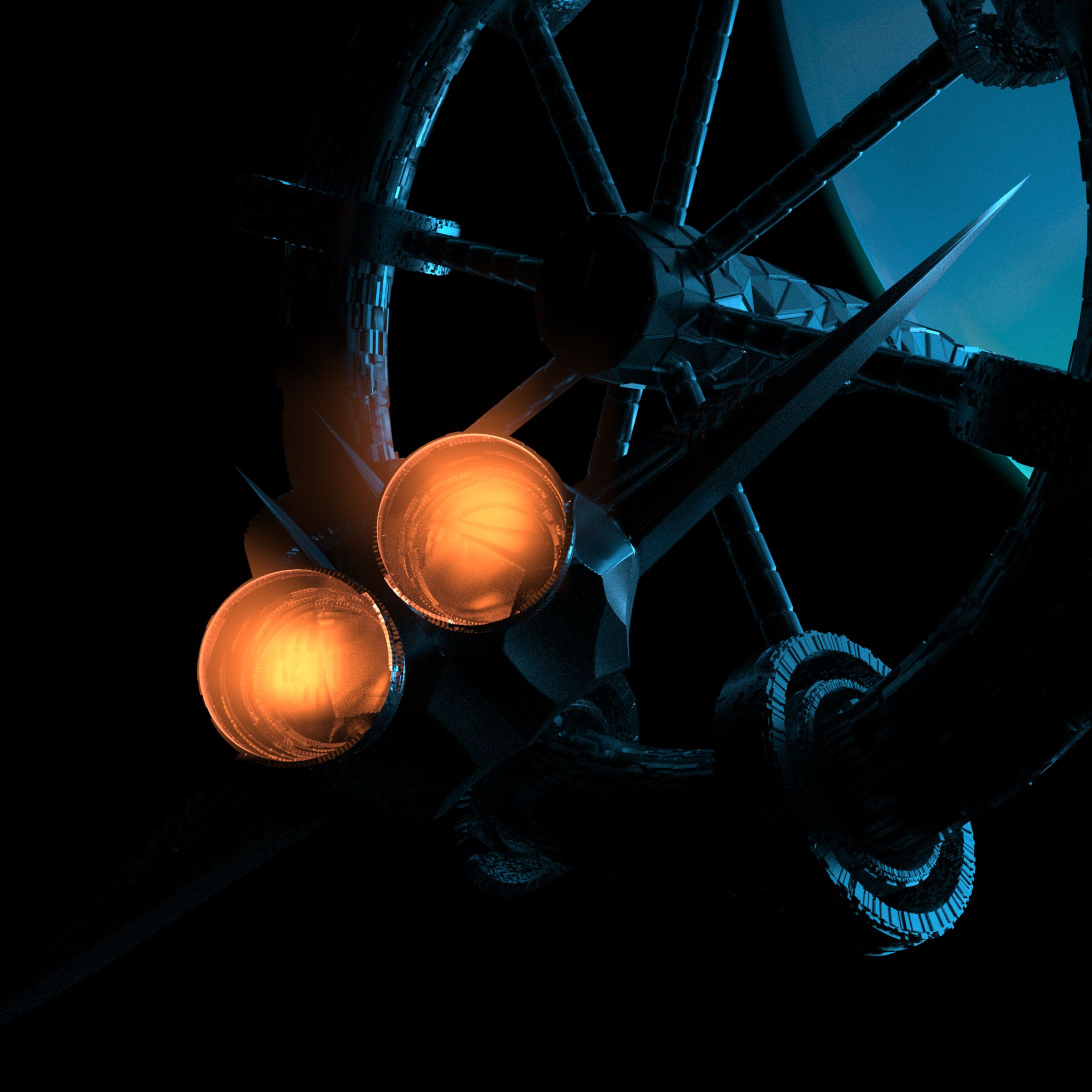 Houdini＋RedShift 習作-1
