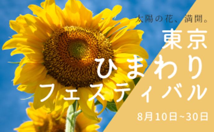  【架空】ひまわりフェスティバルバナー