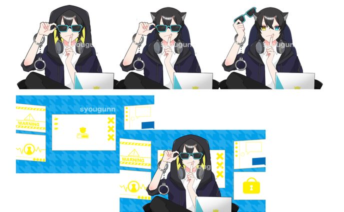 依頼品：動画用イラスト