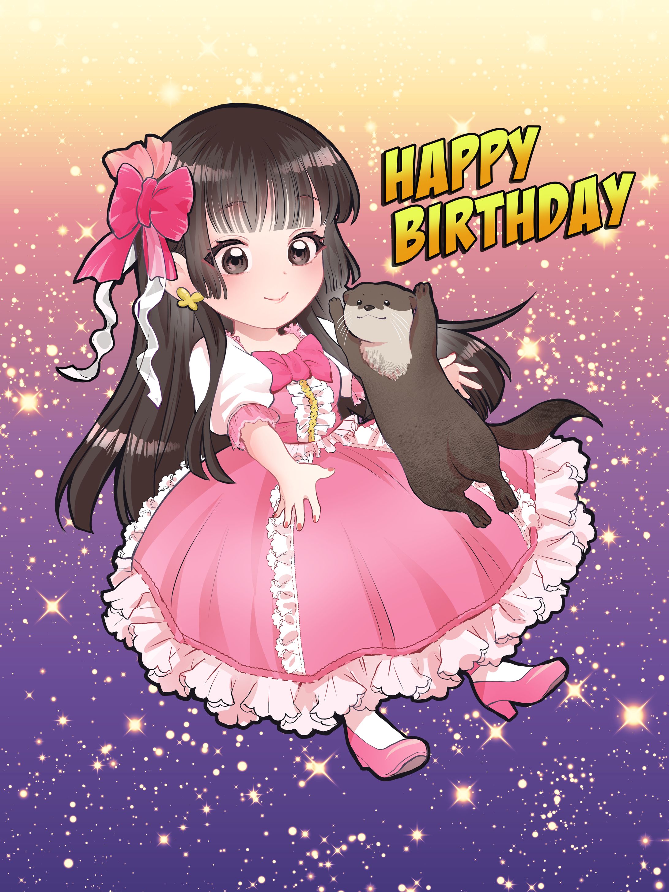 某アイドル生誕イベント用イラスト-1