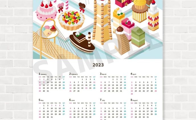 思い立ったが吉日？！
思い付いたらとりあえずすぐ作ってみないと気が済まない性分なので早速考えた新作がこちらの2023年ポスターカレンダー！
次のデザフェスが11月中旬だからギリカレンダー購入シーズン間に合うかな😂
1年使い終わったらイラスト部分を残してカレンダーを切り離せば普通のポスターとしても使える「イラスト飾りたい」要望にもお応えできるやーつ！.
.
ただしこういうその年にしか使えないものは売れ残った場合の在庫リスクがあまりに大きすぎるので需要次第である🤔.
.
#カレンダー #カレンダーイラスト #カレンダー2023 #グッズ #新作 #デザフェス #横浜 #yokohama #ハマDeco #イラスト #illustration #絵 #デザイン #design #アート #art #イラストレーター #illustrator #デザイナー #グラフィックデザイナー #designer #イラストレーターさんと繋がりたい #デザイナーさんと繋がりたい