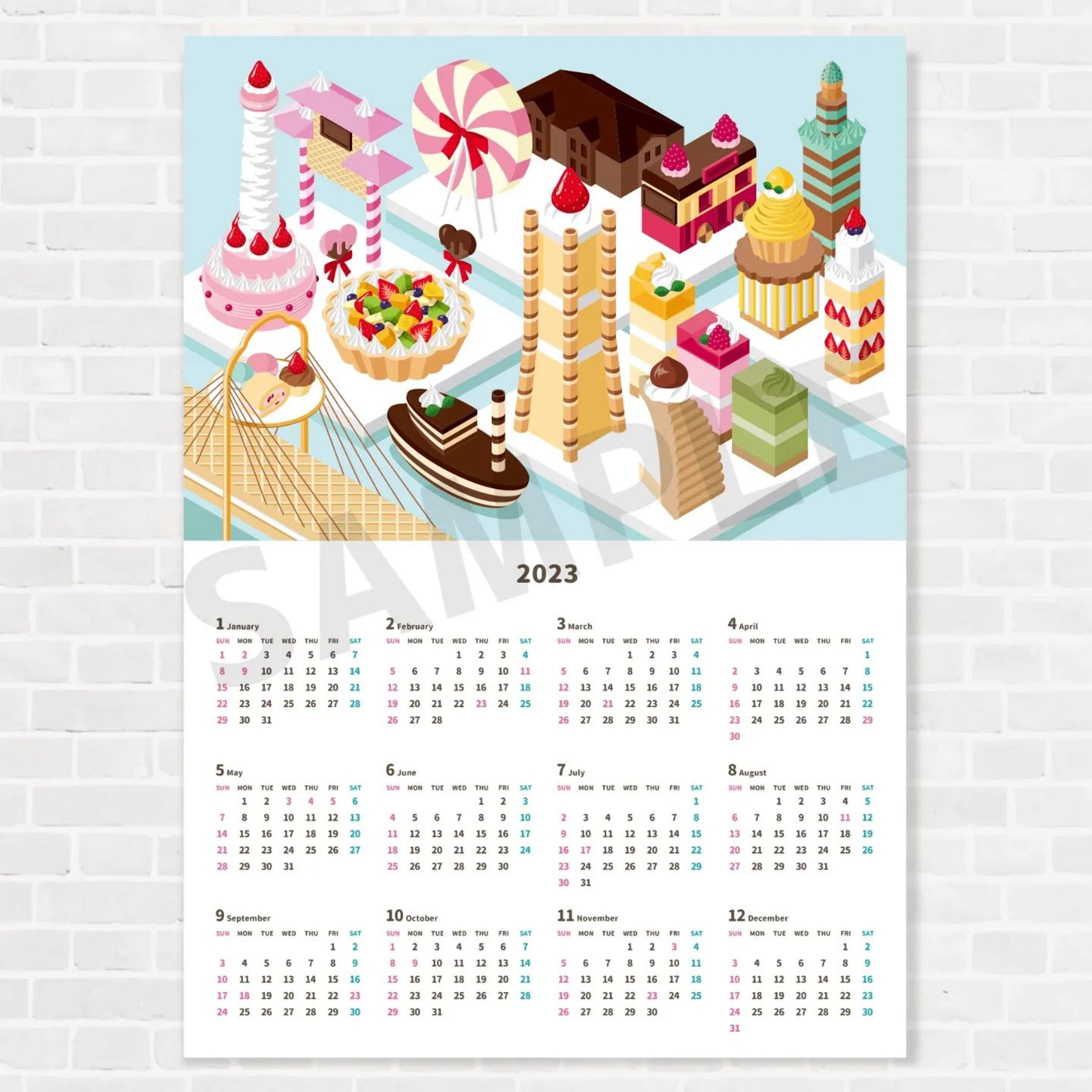 思い立ったが吉日？！
思い付いたらとりあえずすぐ作ってみないと気が済まない性分なので早速考えた新作がこちらの2023年ポスターカレンダー！
次のデザフェスが11月中旬だからギリカレンダー購入シーズン間に合うかな😂
1年使い終わったらイラスト部分を残してカレンダーを切り離せば普通のポスターとしても使える「イラスト飾りたい」要望にもお応えできるやーつ！.
.
ただしこういうその年にしか使えないものは売れ残った場合の在庫リスクがあまりに大きすぎるので需要次第である🤔.
.
#カレンダー #カレンダーイラスト #カレンダー2023 #グッズ #新作 #デザフェス #横浜 #yokohama #ハマDeco #イラスト #illustration #絵 #デザイン #design #アート #art #イラストレーター #illustrator #デザイナー #グラフィックデザイナー #designer #イラストレーターさんと繋がりたい #デザイナーさんと繋がりたい-1