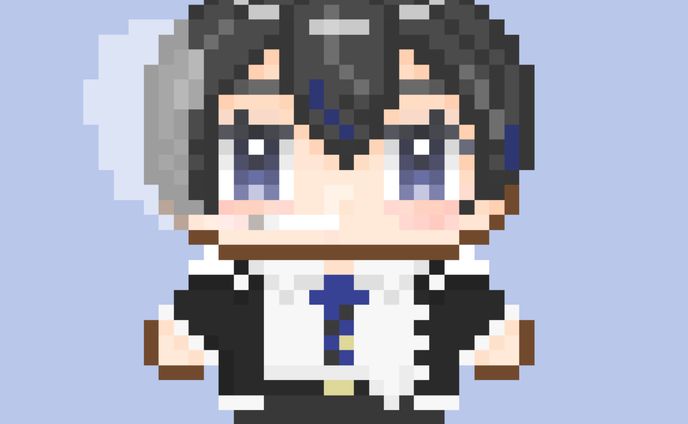 全身ドット絵 ( ユガミ 様 )
