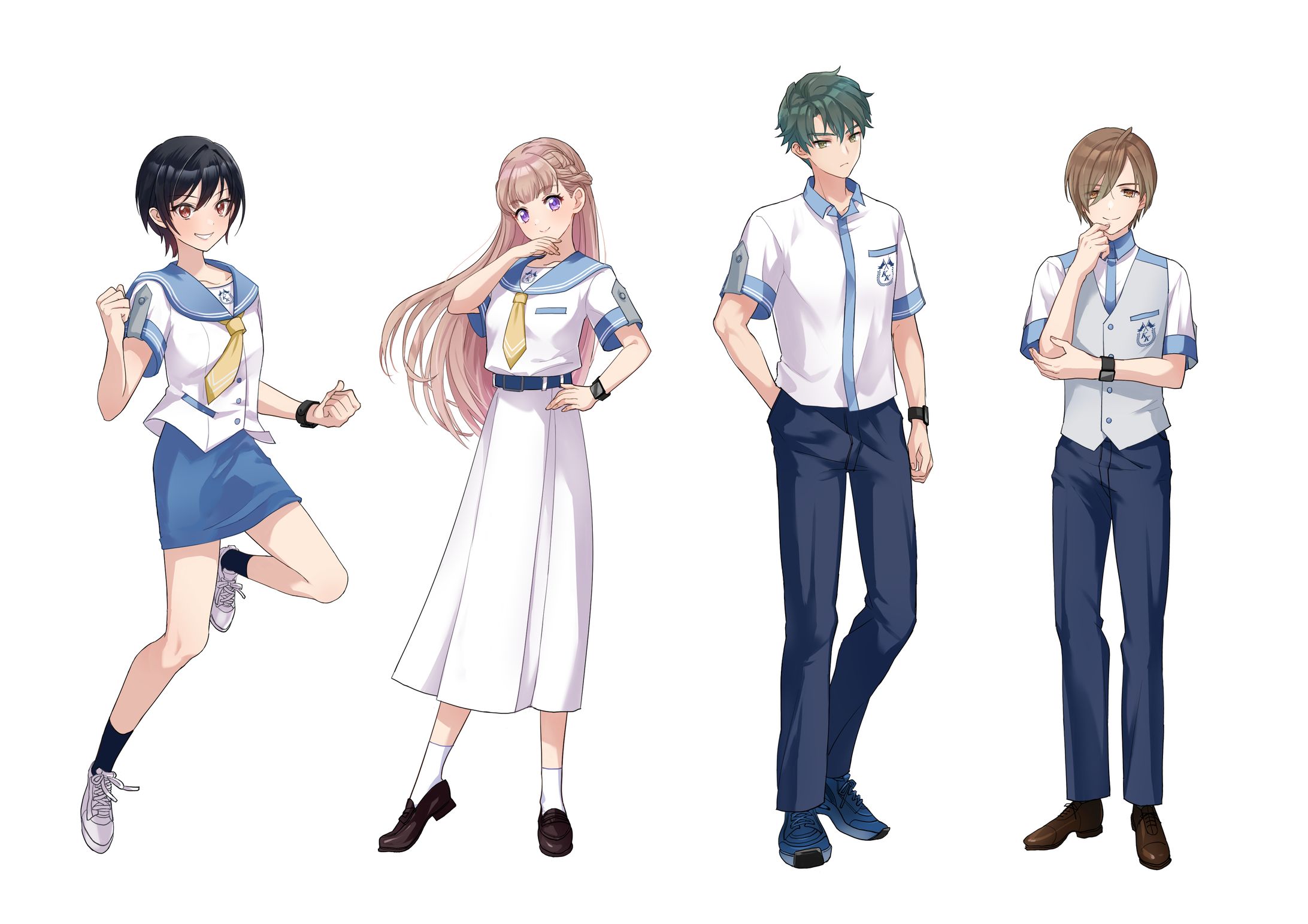 【コンペ】青い鳥文庫キャラクターデザイン-1