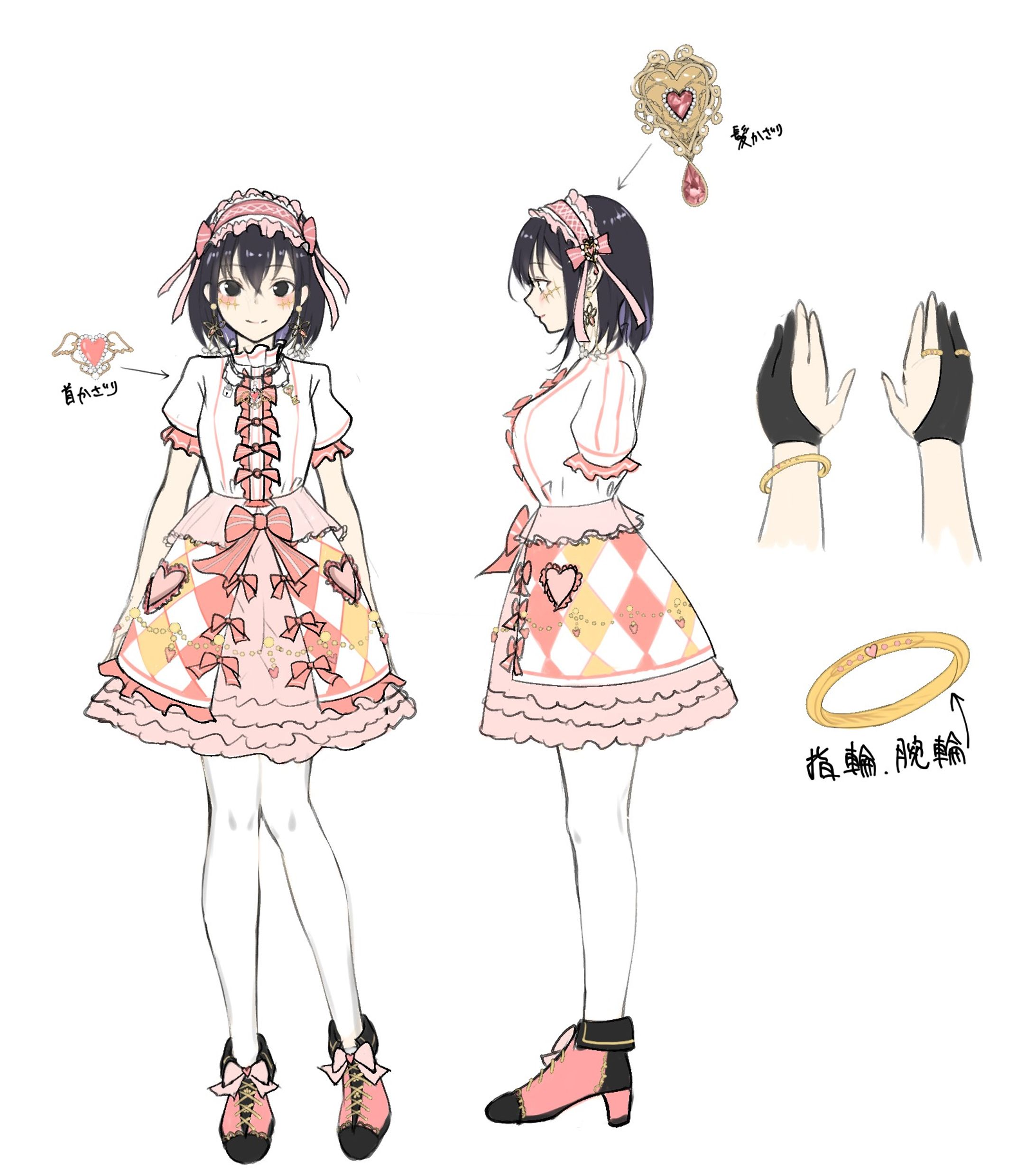 アイドル衣装デザイン-1