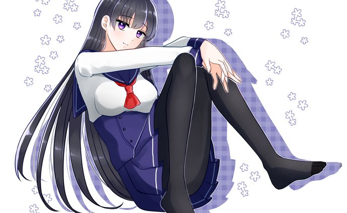 黒髪ロングちゃん