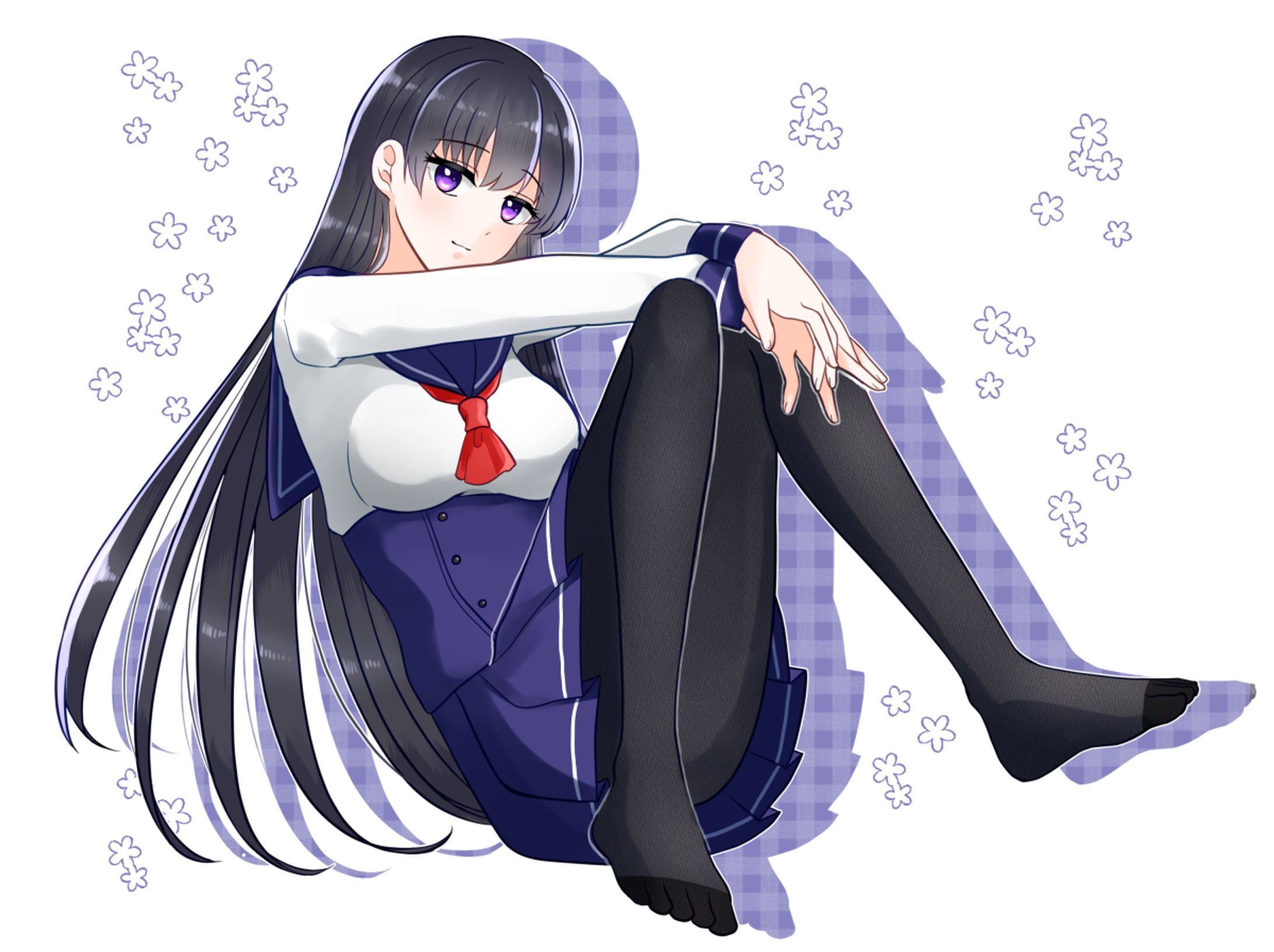 黒髪ロングちゃん-1