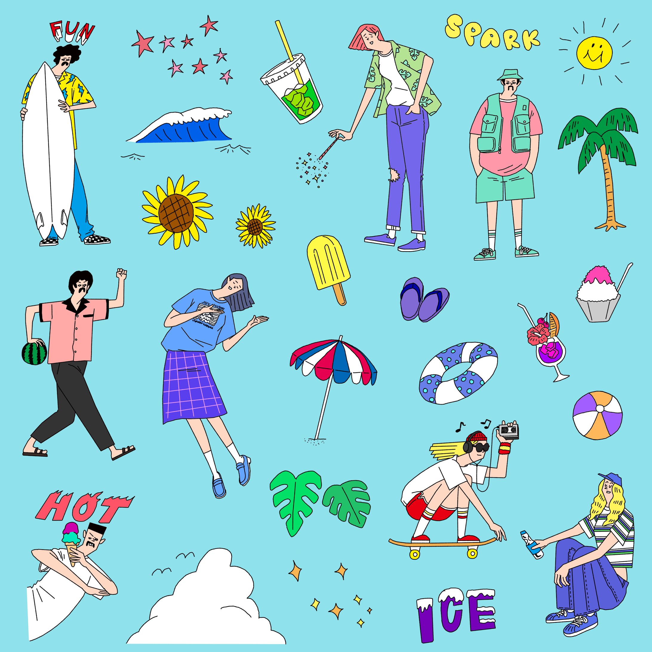 【イラスト】ZOZOUSED 2023 SUMMER-1