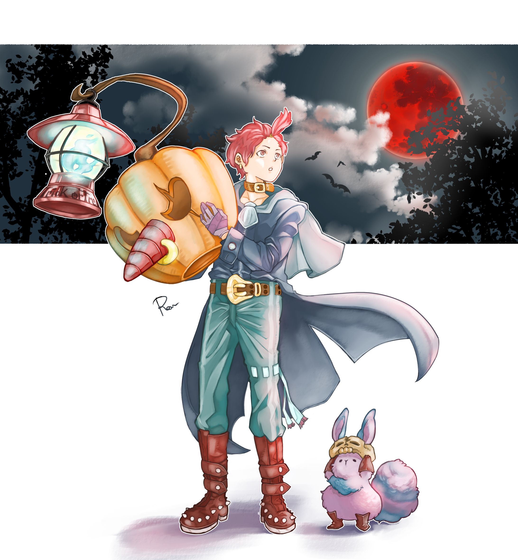 万聖節の行進-1