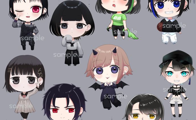 ミニキャラまとめ6