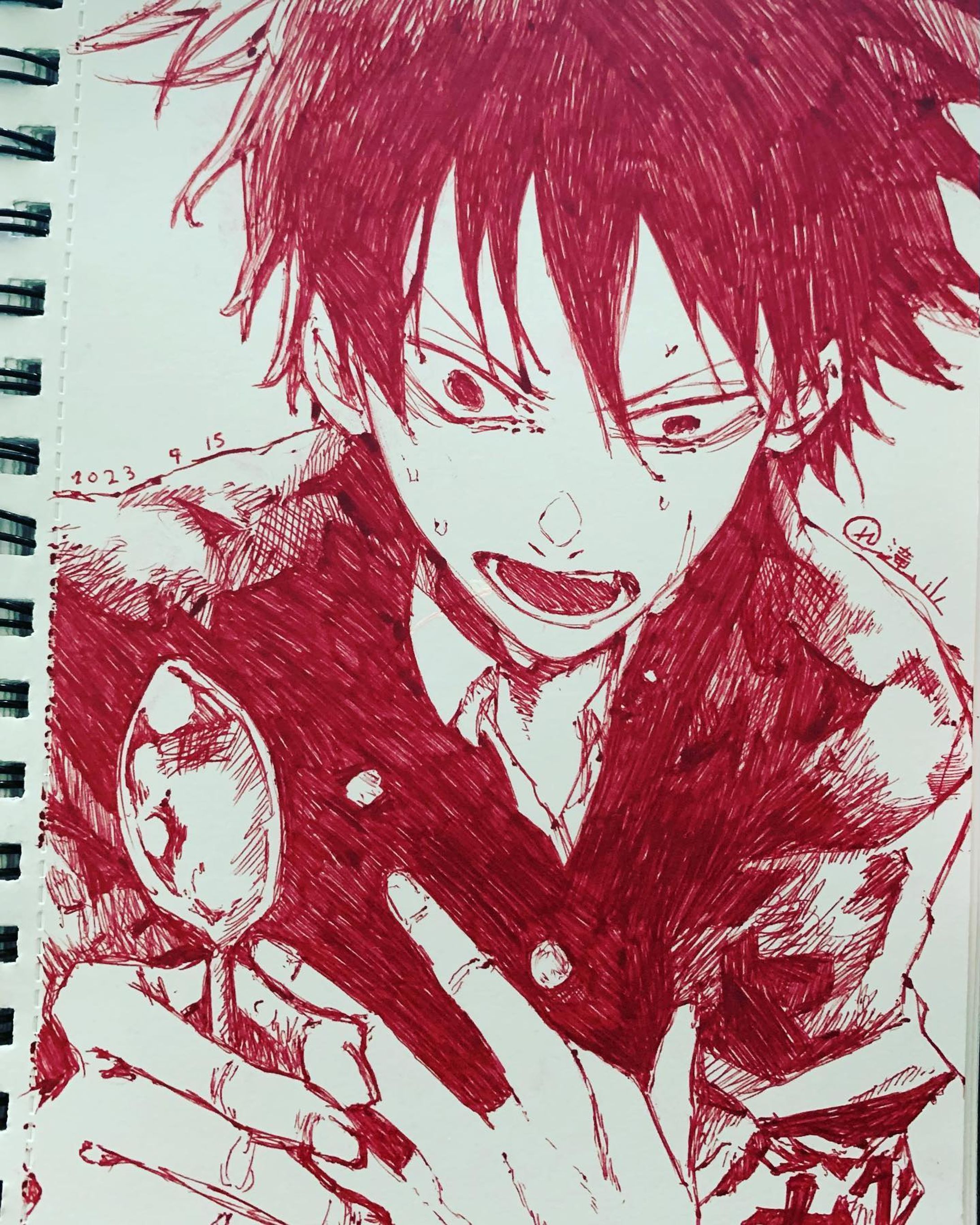 Anyone knows the character?

#animeart #anime #animeartist #animeartwork #animedrawing #animedraw #animedrawings #sketch #sketchbook #sketching #sketches #animeboy #manga #mangaart #mangadrawing #art #artist #artgallery #artsy #drawing #draw #drawings-1
