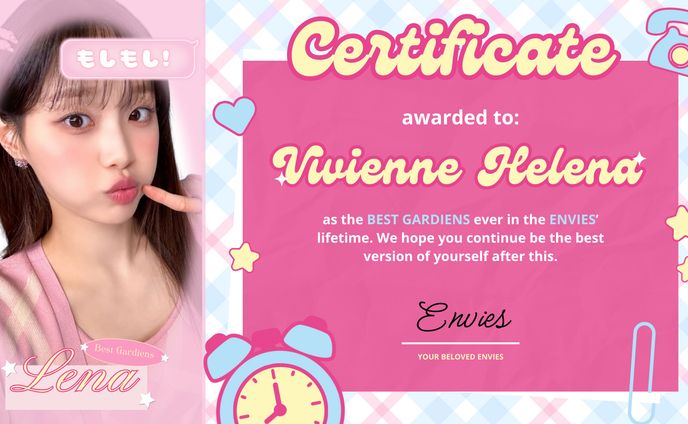 Certificate for Caretakers RP