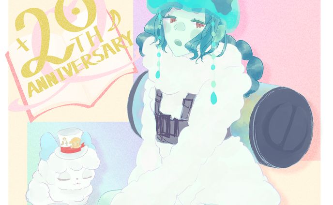 リヴリーアイランド20周年記念FAイラスト
