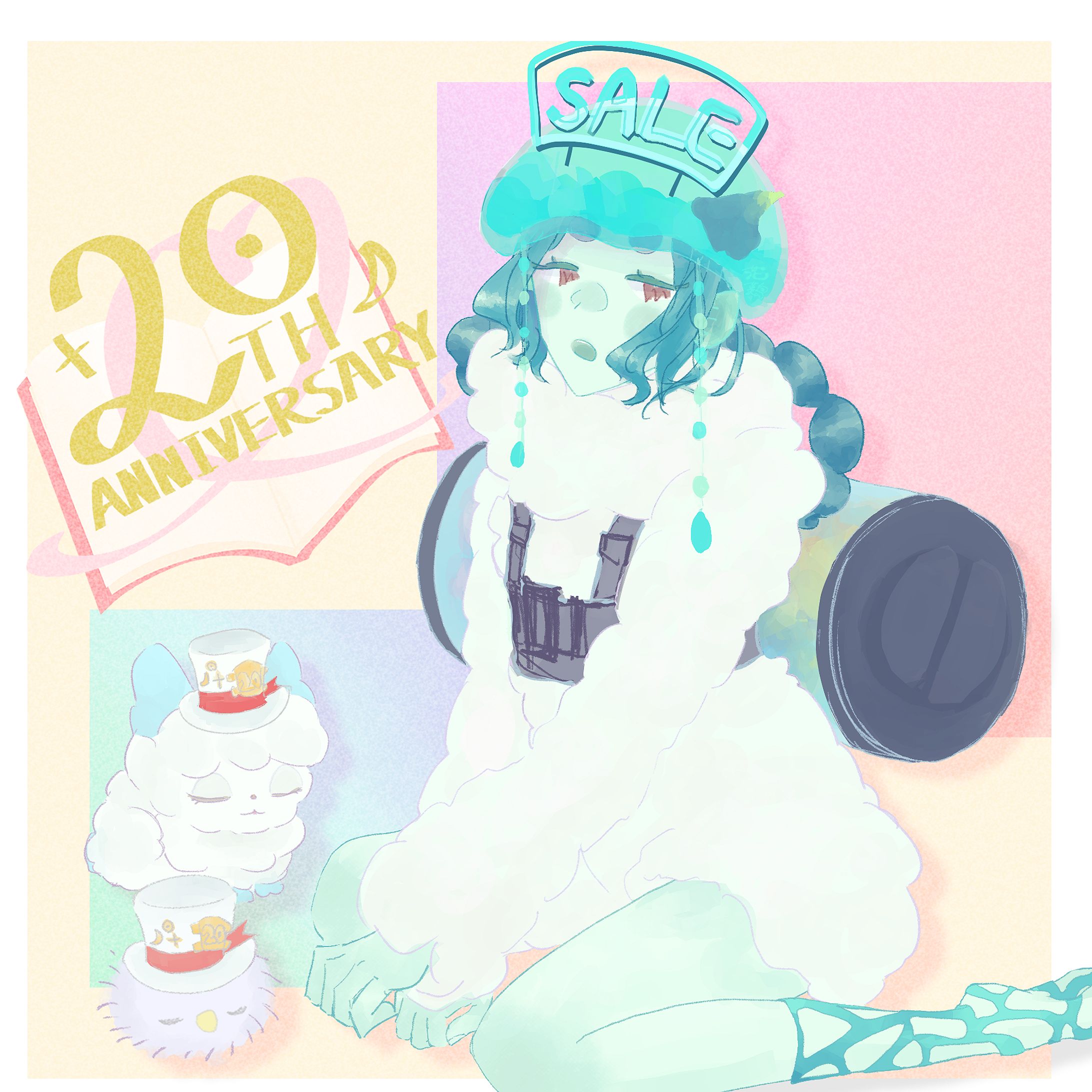 リヴリーアイランド20周年記念FAイラスト-1