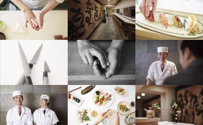 【本格江戸前寿司 江戸京】撮影ディレクション