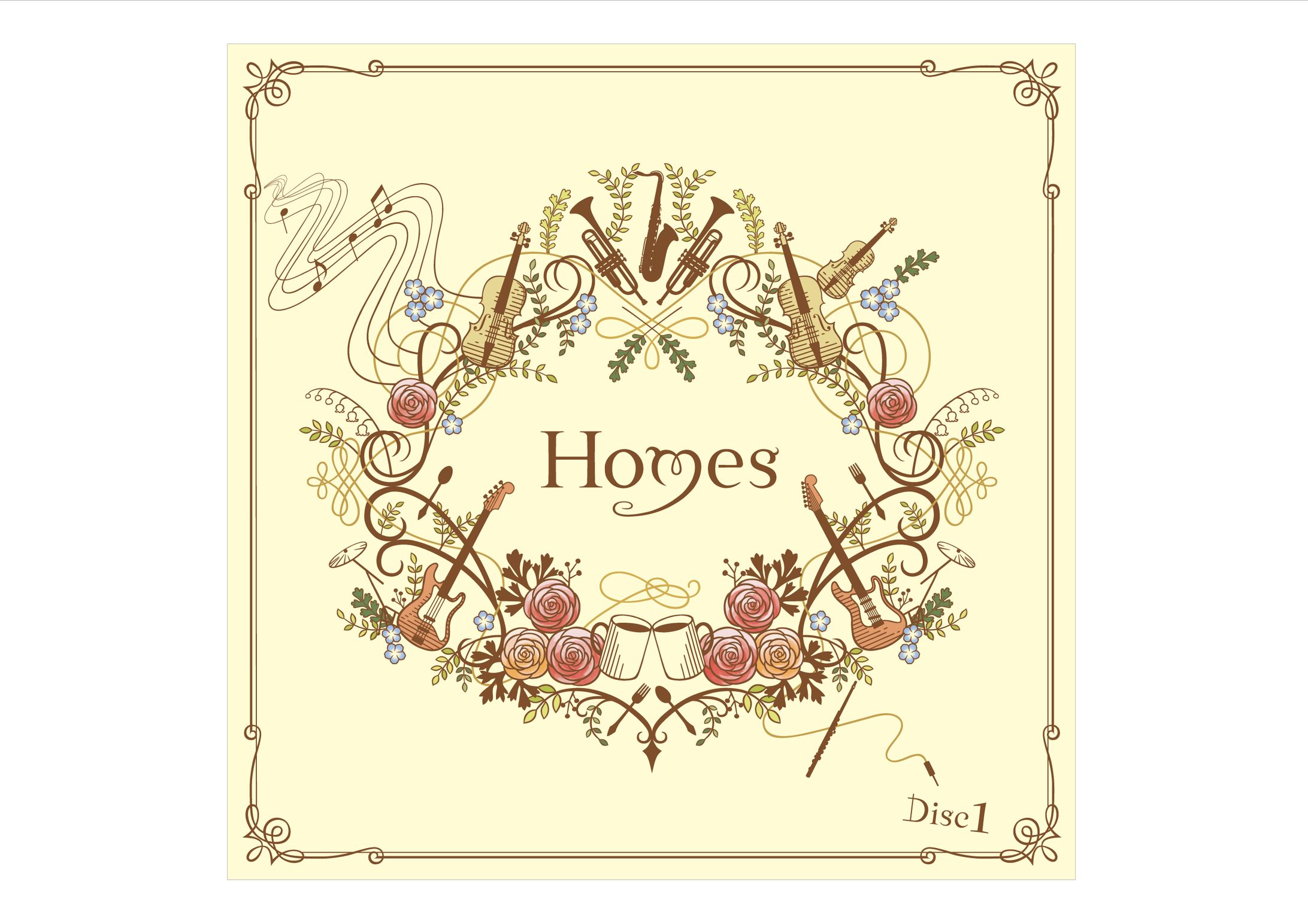 【デザイン】Homes Disc１〜３/コンピレーションアルバム-1