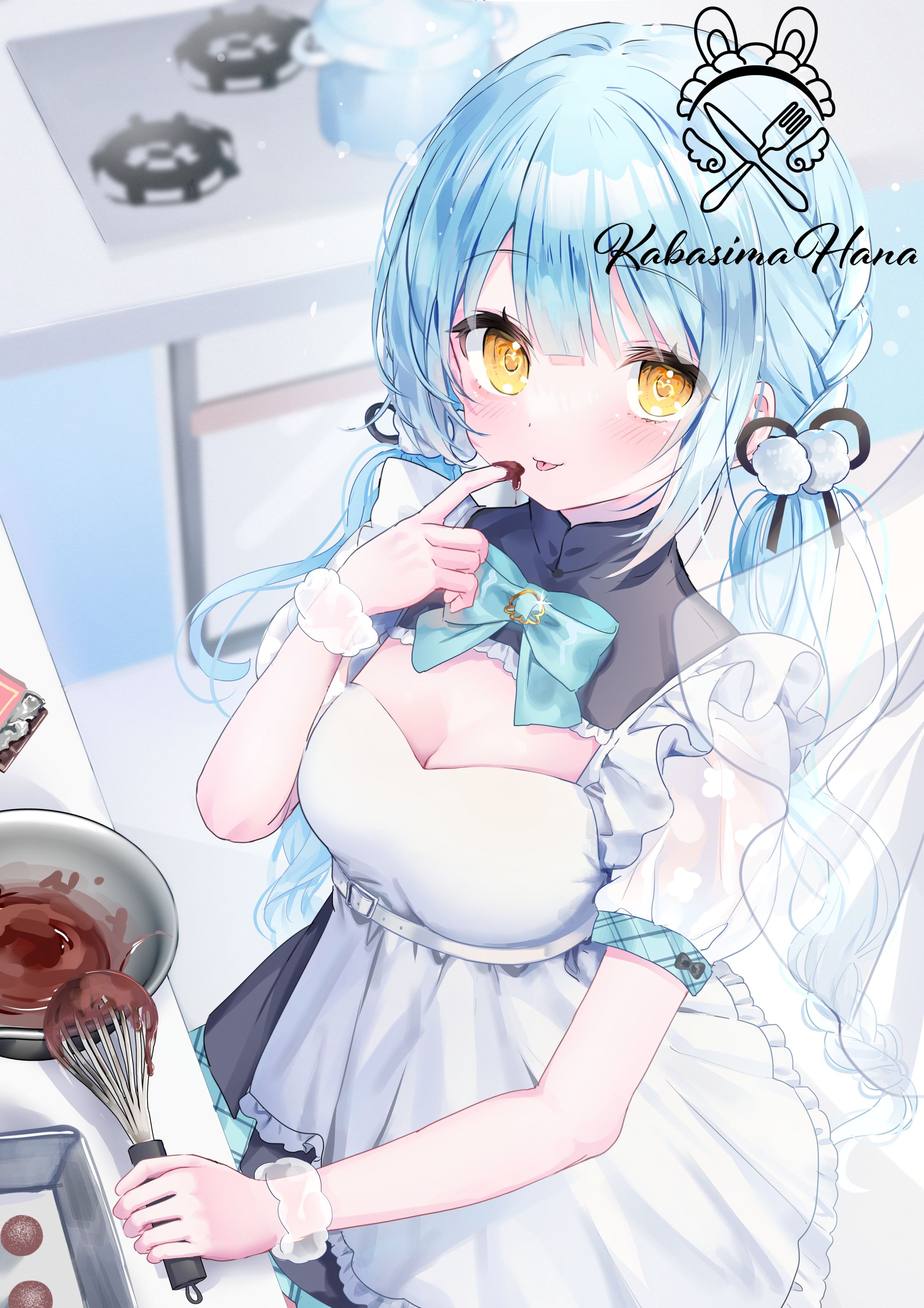 まほろば所属　依澄しあ様バレンタイングッズイラスト-1