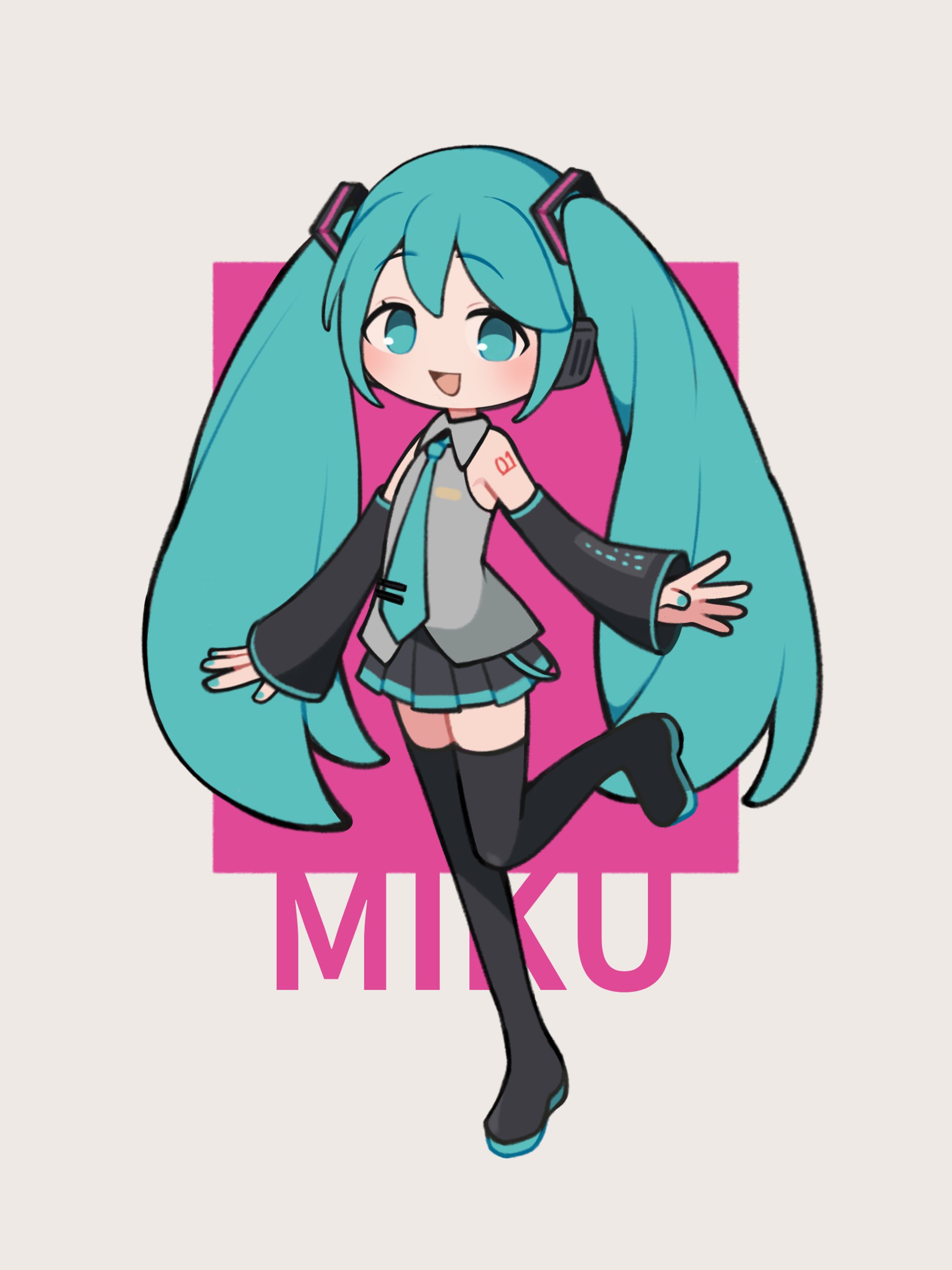 初音ミク（ファンアート）-1