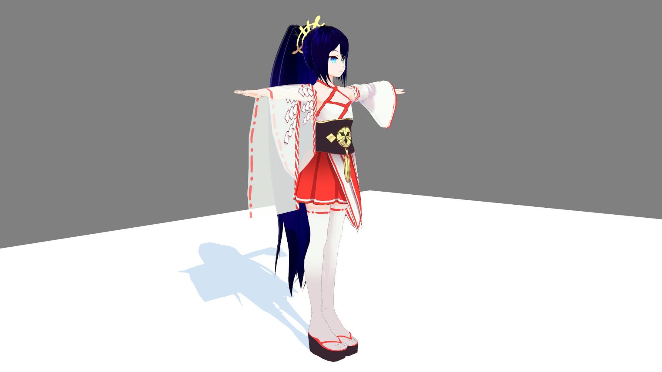 [work] VRoidモデリング/ネコノミアさん-1