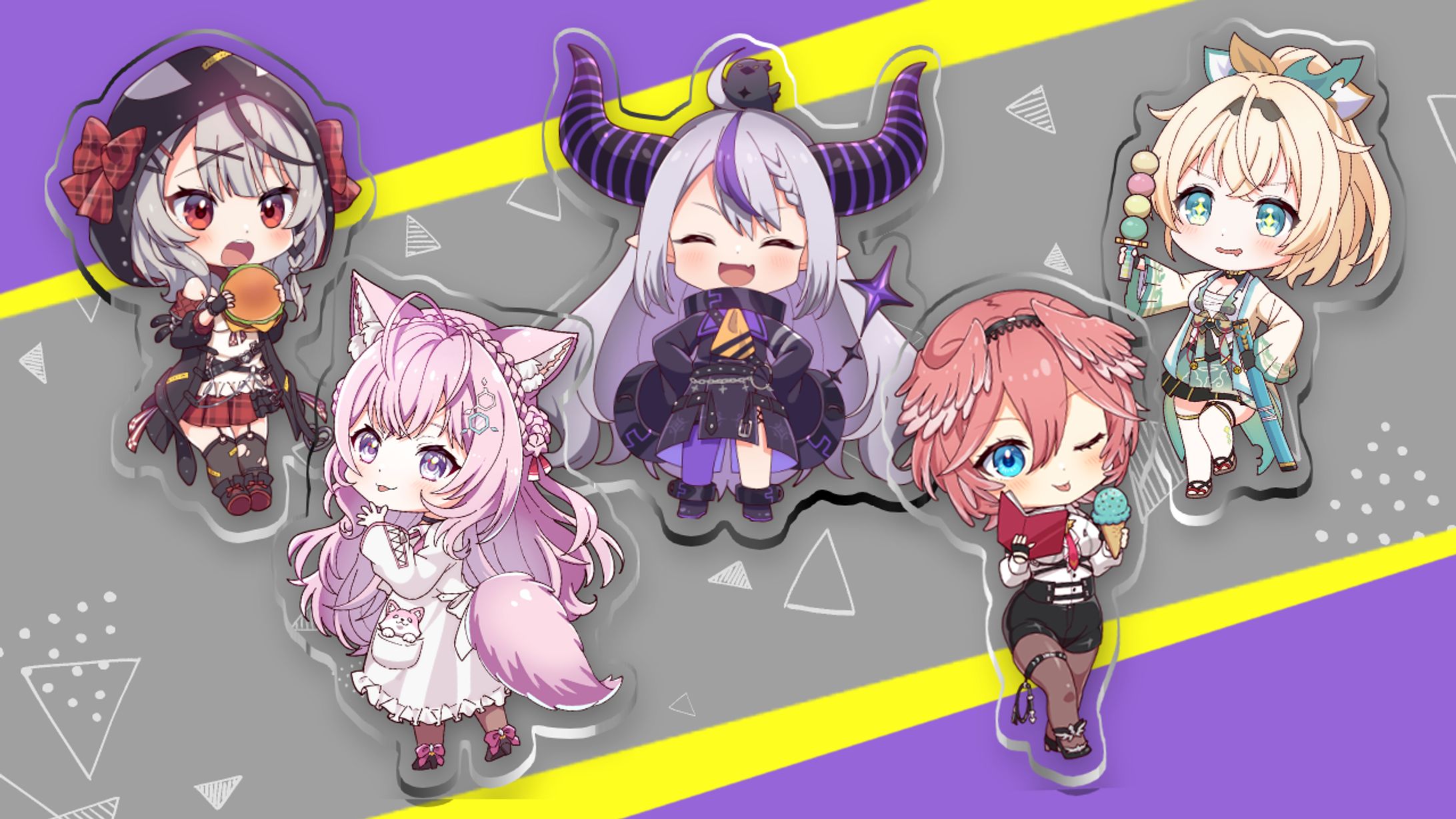 FA・ホロライブVtuberデフォルメイラスト-1